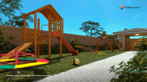 Bella Veneza Residencial - Playground e Quiosque com Churrasqueira